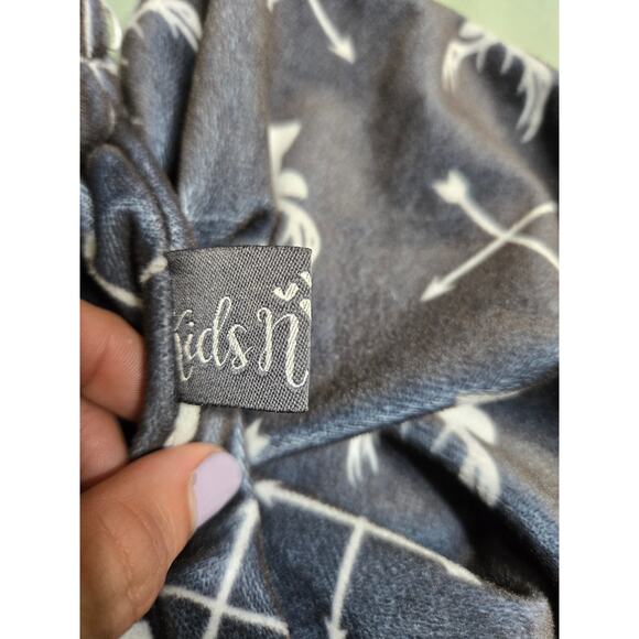 Kids n such navy blue and white nursing pillow cover - Picture 4 of 5